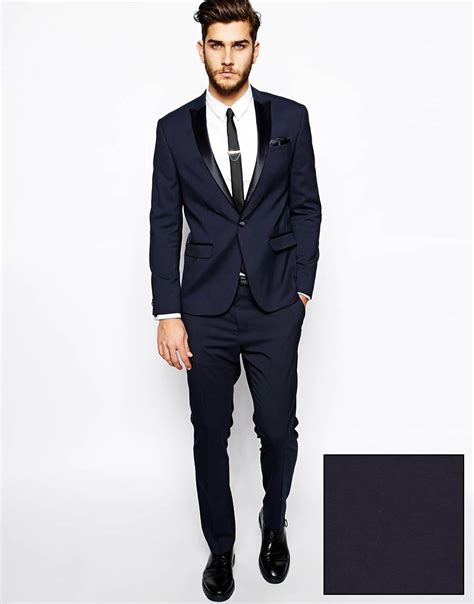 Asos tuxedo - Buy ASOS DESIGN skinny black tuxedo suit trousers at ASOS. With free delivery and return options (Ts&Cs apply), online shopping has never been so easy. Get the latest trends with ASOS now.